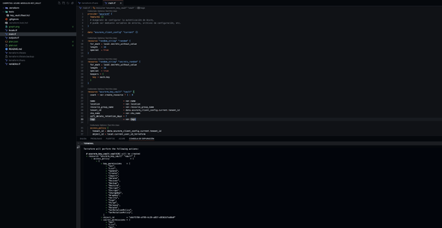 Cómo utilizar el módulo de Terraform para Azure Key Vault