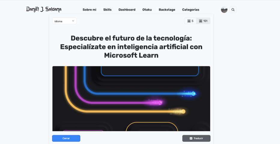 Integrando Azure Text Translation en una aplicación React con Next.js