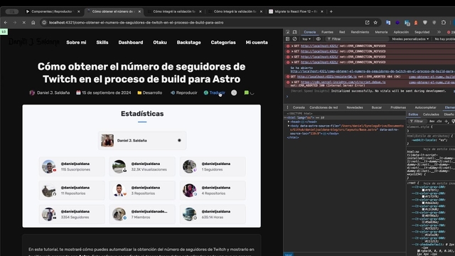 Miniatura del vídeo Programando el modo Dark de mi web con Tailwind | ...